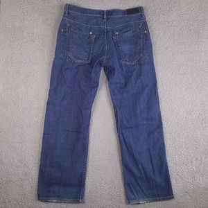 Sean John Jeans Mens 36x31 Blue‎ Cotton Relaxed Straight Hip Hop Denim